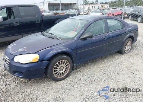 2006 Chrysler Sebring Touring из США, поврежденный, VIN 1C3AL56T46N168296